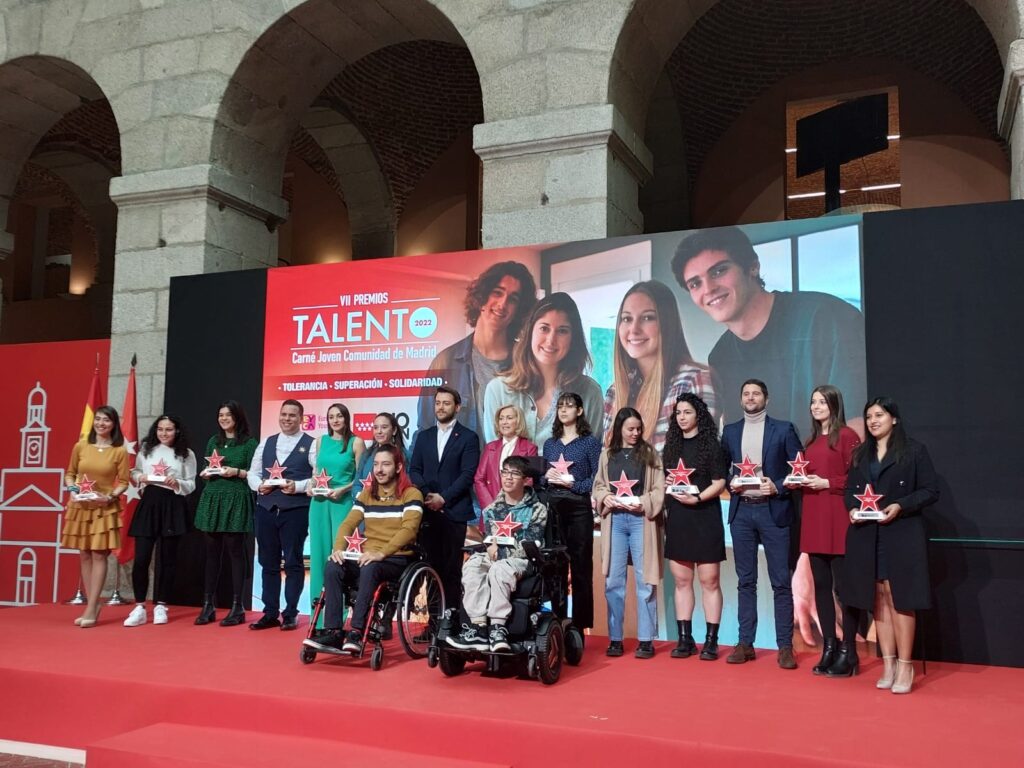 Encuentro de los premios Talento de la Comunidad de Madrid
